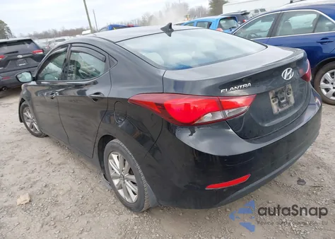 2016 Hyundai Elantra Se z USA, uszkodzony, nr VIN 5NPDH4AE5GH659507